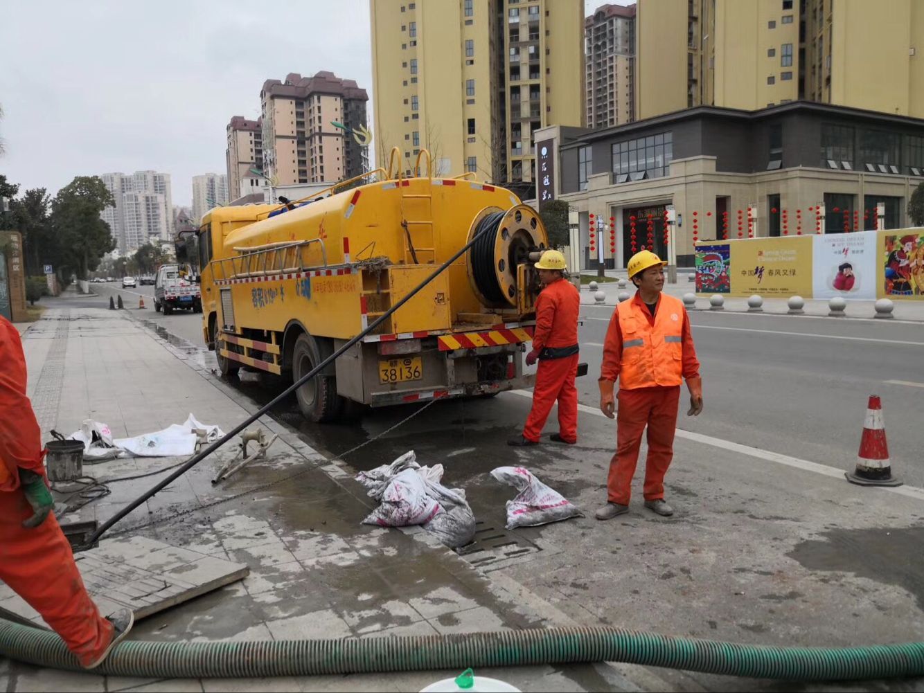 泰宁排污管道清淤-管道清洗